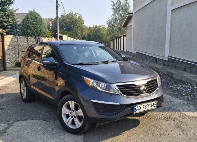 Синій Кіа Sportage, об'ємом двигуна 2.4 л та пробігом 200 тис. км за 12500 $, фото 1 на Automoto.ua