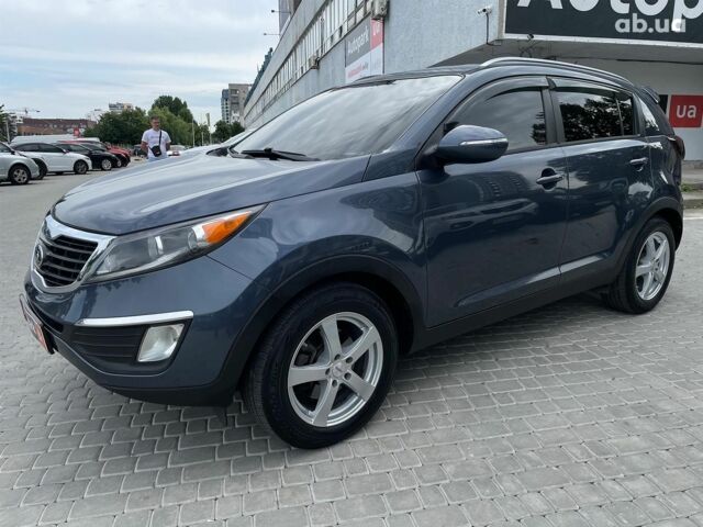 Синий Киа Sportage, объемом двигателя 2.4 л и пробегом 240 тыс. км за 15490 $, фото 1 на Automoto.ua