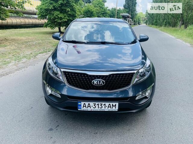 Синий Киа Sportage, объемом двигателя 2.4 л и пробегом 162 тыс. км за 11800 $, фото 1 на Automoto.ua