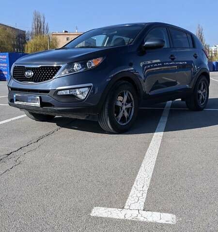 Синий Киа Sportage, объемом двигателя 2.4 л и пробегом 96 тыс. км за 13800 $, фото 1 на Automoto.ua