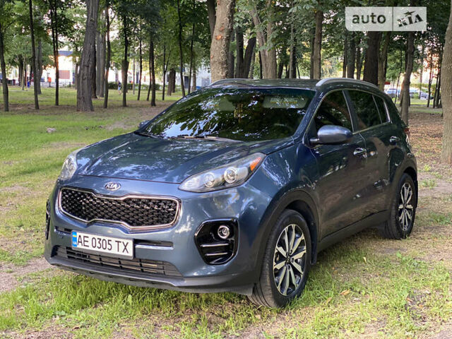 Синій Кіа Sportage, об'ємом двигуна 2.4 л та пробігом 111 тис. км за 16000 $, фото 1 на Automoto.ua