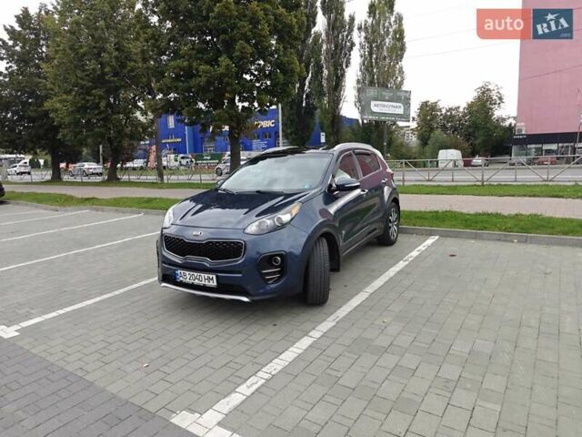 Синий Киа Sportage, объемом двигателя 2.4 л и пробегом 86 тыс. км за 16700 $, фото 1 на Automoto.ua