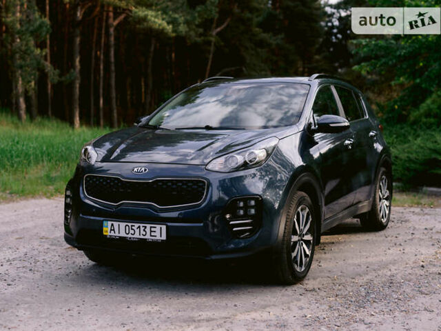 Синий Киа Sportage, объемом двигателя 2.36 л и пробегом 105 тыс. км за 19400 $, фото 1 на Automoto.ua