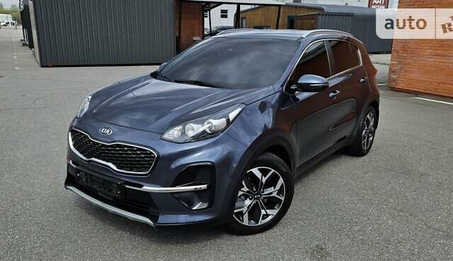 Синий Киа Sportage, объемом двигателя 2 л и пробегом 88 тыс. км за 23850 $, фото 1 на Automoto.ua