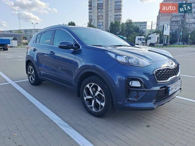 Синий Киа Sportage, объемом двигателя 1.6 л и пробегом 40 тыс. км за 18000 $, фото 1 на Automoto.ua
