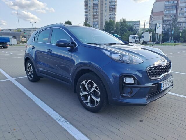Синий Киа Sportage, объемом двигателя 1.6 л и пробегом 40 тыс. км за 17000 $, фото 1 на Automoto.ua