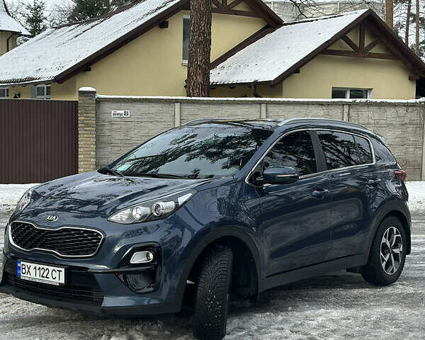 Синій Кіа Sportage, об'ємом двигуна 1.59 л та пробігом 64 тис. км за 19000 $, фото 1 на Automoto.ua