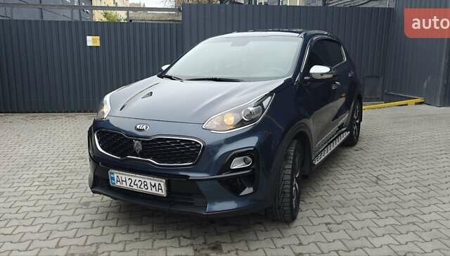 Синий Киа Sportage, объемом двигателя 1.59 л и пробегом 176 тыс. км за 17800 $, фото 1 на Automoto.ua