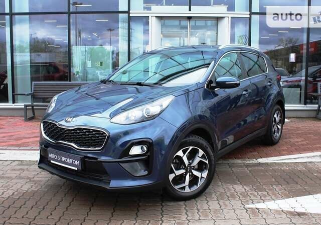 Синий Киа Sportage, объемом двигателя 1.6 л и пробегом 43 тыс. км за 17726 $, фото 1 на Automoto.ua