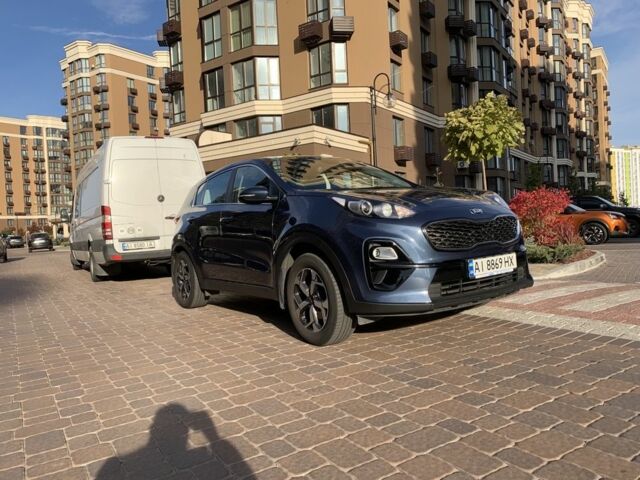 Синий Киа Sportage, объемом двигателя 0.16 л и пробегом 111 тыс. км за 18200 $, фото 1 на Automoto.ua