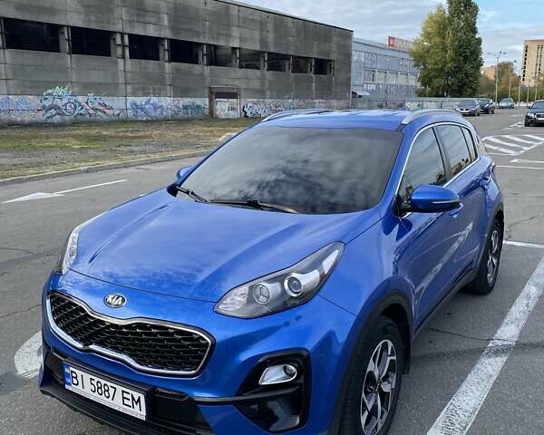 Синий Киа Sportage, объемом двигателя 1.6 л и пробегом 69 тыс. км за 20500 $, фото 1 на Automoto.ua