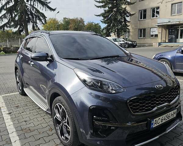 Синий Киа Sportage, объемом двигателя 2 л и пробегом 99 тыс. км за 26300 $, фото 1 на Automoto.ua