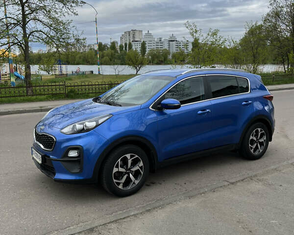 Синий Киа Sportage, объемом двигателя 1.59 л и пробегом 46 тыс. км за 20000 $, фото 1 на Automoto.ua