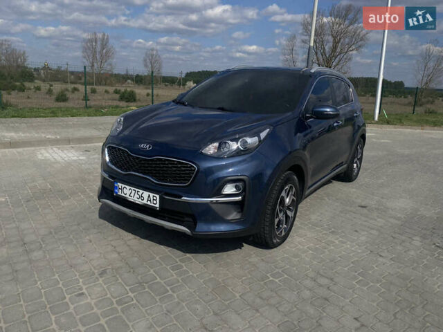 Синий Киа Sportage, объемом двигателя 1.6 л и пробегом 198 тыс. км за 18000 $, фото 1 на Automoto.ua