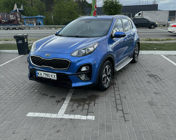 Синий Киа Sportage, объемом двигателя 1.6 л и пробегом 76 тыс. км за 18600 $, фото 1 на Automoto.ua