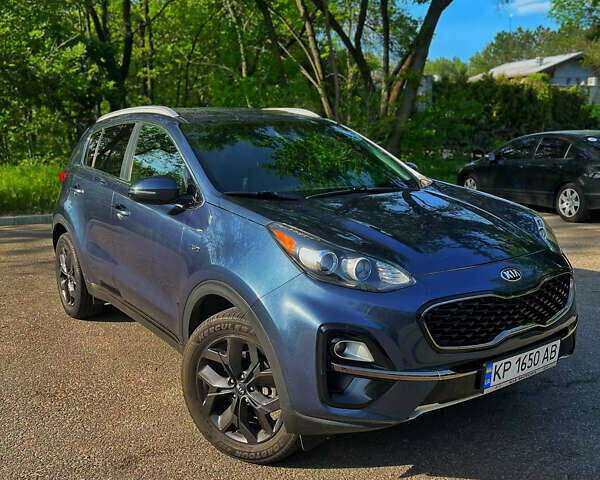 Синий Киа Sportage, объемом двигателя 2.36 л и пробегом 71 тыс. км за 20500 $, фото 1 на Automoto.ua