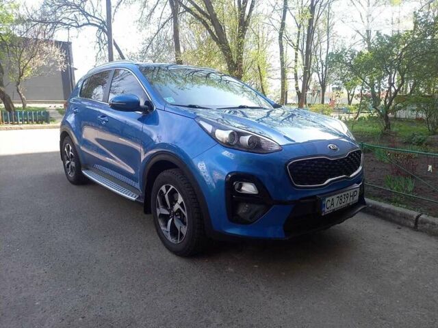 Синий Киа Sportage, объемом двигателя 1.6 л и пробегом 75 тыс. км за 16900 $, фото 1 на Automoto.ua