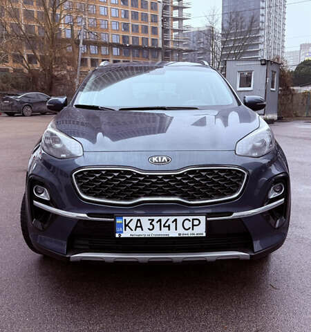 Синий Киа Sportage, объемом двигателя 2 л и пробегом 42 тыс. км за 24999 $, фото 1 на Automoto.ua
