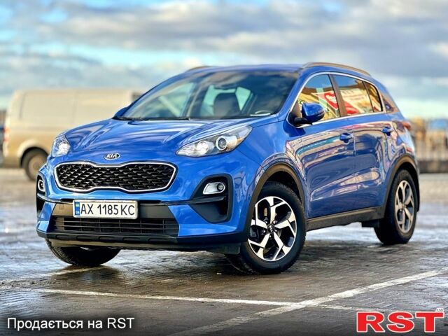 Синий Киа Sportage, объемом двигателя 1.6 л и пробегом 47 тыс. км за 22000 $, фото 1 на Automoto.ua