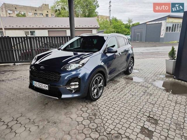 Синий Киа Sportage, объемом двигателя 2 л и пробегом 130 тыс. км за 25900 $, фото 1 на Automoto.ua