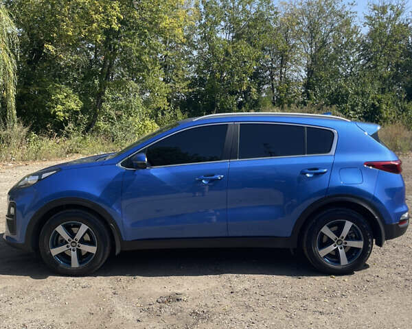 Синий Киа Sportage, объемом двигателя 1.59 л и пробегом 90 тыс. км за 19500 $, фото 1 на Automoto.ua
