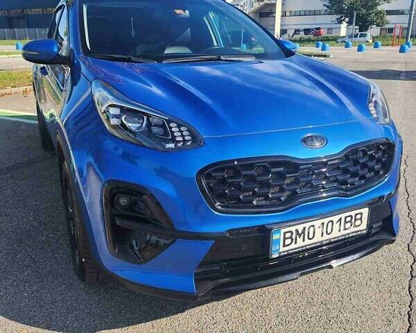 Киа Sportage 2021 в Сумах на Automoto.ua Синий Киа Sportage, объемом двигателя 1.59 л и пробегом 61 тыс. км за 22000 $, фото 1 на Automoto.ua