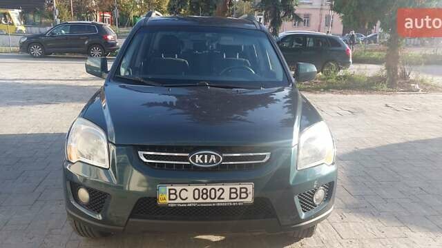 Зеленый Киа Sportage, объемом двигателя 1.98 л и пробегом 225 тыс. км за 8000 $, фото 1 на Automoto.ua