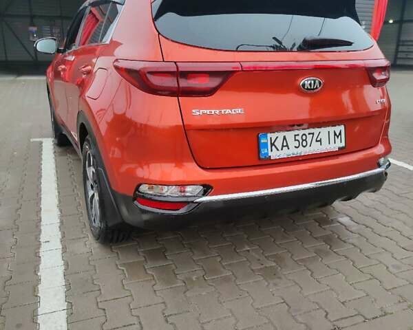Оранжевый Киа Sportage, объемом двигателя 1.6 л и пробегом 135 тыс. км за 17500 $, фото 1 на Automoto.ua
