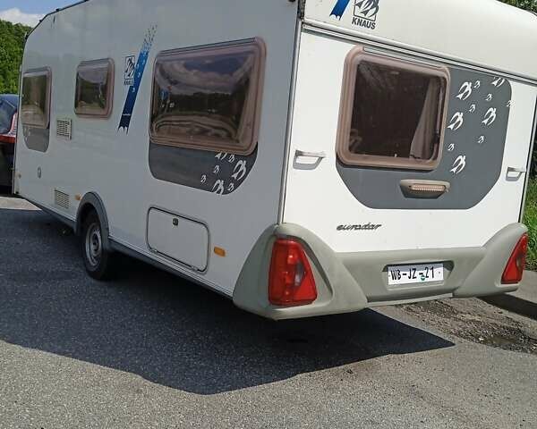 Белый Кнаус Евростар, объемом двигателя 0 л и пробегом 10 тыс. км за 8700 $, фото 1 на Automoto.ua