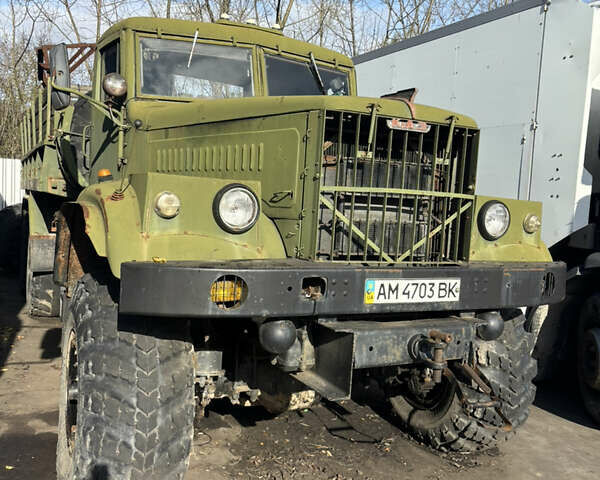 Зеленый КрАЗ 255, объемом двигателя 14.86 л и пробегом 29 тыс. км за 12000 $, фото 1 на Automoto.ua