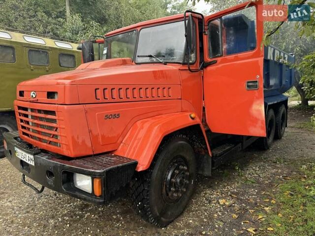 Красный КрАЗ 65055, объемом двигателя 14.86 л и пробегом 150 тыс. км за 20000 $, фото 1 на Automoto.ua