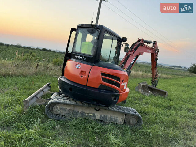 Красный Кубота KX 057-4, объемом двигателя 2.2 л и пробегом 5 тыс. км за 40750 $, фото 1 на Automoto.ua