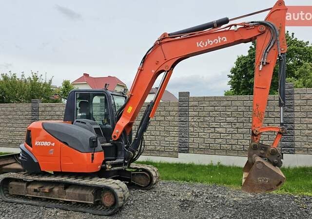 Червоний Кубота KX 080-4, об'ємом двигуна 3.3 л та пробігом 3 тис. км за 44500 $, фото 1 на Automoto.ua