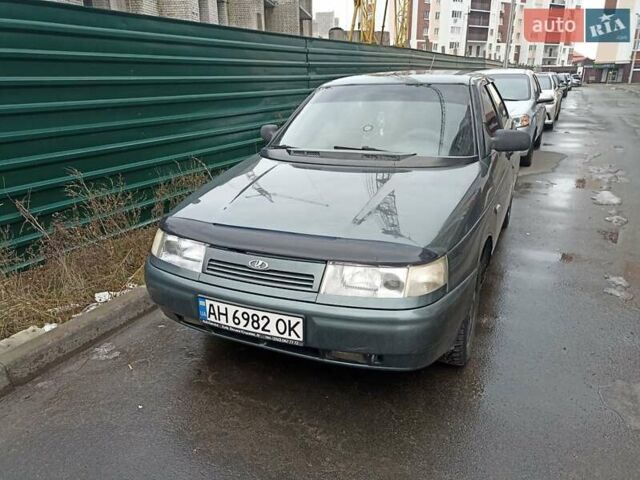 Зеленый Лада 2110, объемом двигателя 1.6 л и пробегом 150 тыс. км за 3750 $, фото 1 на Automoto.ua