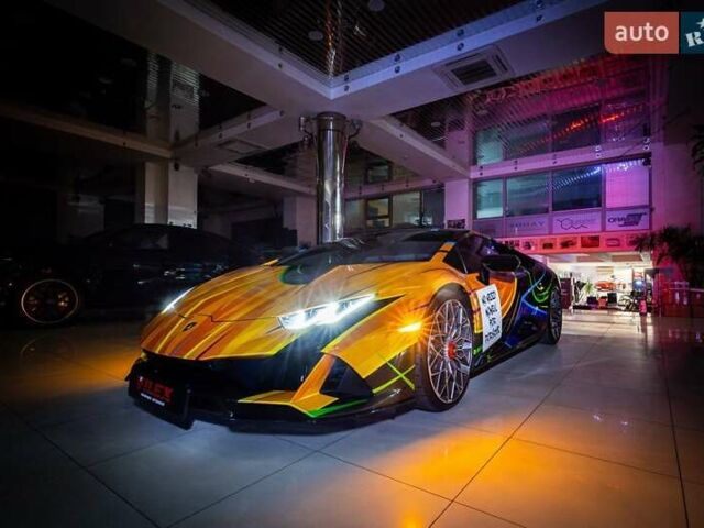 Ламборджини Хуракан 2020 в Киеве на Automoto.ua Желтый Ламборджини Хуракан, объемом двигателя 5.2 л и пробегом 9 тыс. км за 299000 $, фото 1 на Automoto.ua