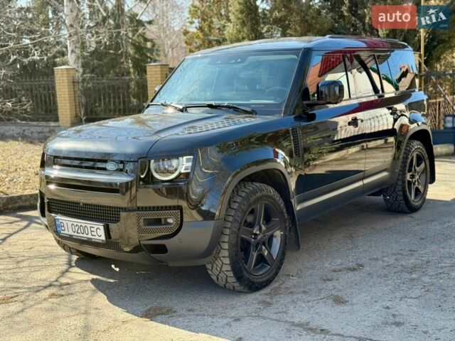 Чорний Ленд Ровер Дефендер, об'ємом двигуна 3 л та пробігом 173 тис. км за 57500 $, фото 1 на Automoto.ua
