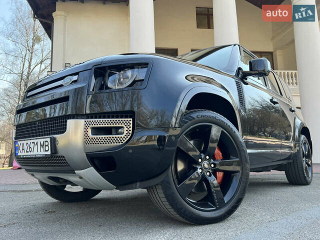 Чорний Ленд Ровер Дефендер, об'ємом двигуна 3 л та пробігом 72 тис. км за 83500 $, фото 1 на Automoto.ua