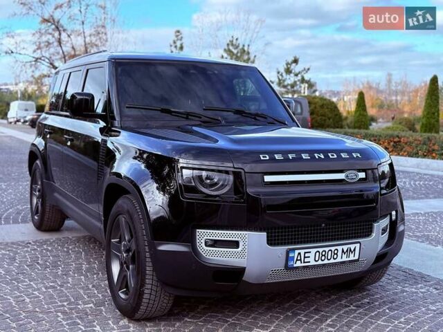 Черный Ленд Ровер Дефендер, объемом двигателя 3 л и пробегом 70 тыс. км за 75000 $, фото 1 на Automoto.ua