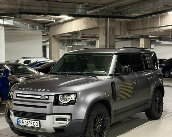 Сірий Ленд Ровер Дефендер, об'ємом двигуна 2 л та пробігом 160 тис. км за 55500 $, фото 1 на Automoto.ua