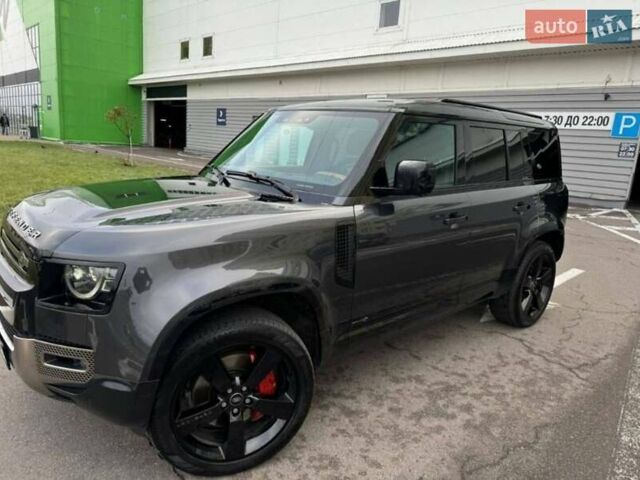 Серый Ленд Ровер Дефендер, объемом двигателя 3 л и пробегом 101 тыс. км за 69000 $, фото 1 на Automoto.ua