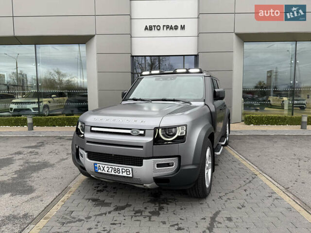 Серый Ленд Ровер Дефендер, объемом двигателя 3 л и пробегом 82 тыс. км за 92000 $, фото 1 на Automoto.ua