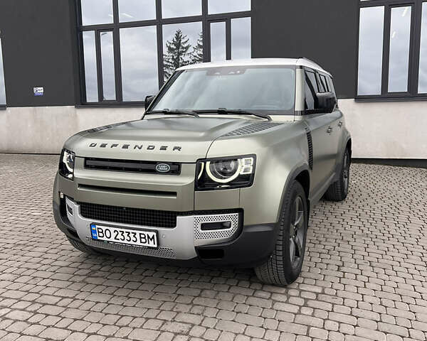 Зелений Ленд Ровер Дефендер, об'ємом двигуна 2 л та пробігом 157 тис. км за 54000 $, фото 1 на Automoto.ua