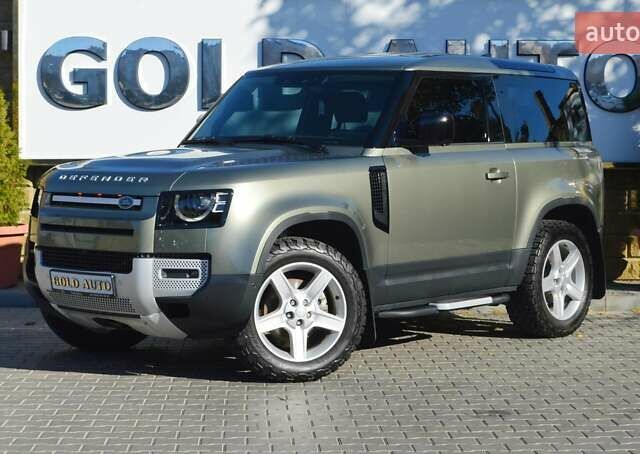 Ленд Ровер Дефендер 2022 в Одессе на Automoto.ua Зеленый Ленд Ровер Дефендер, объемом двигателя 3 л и пробегом 29 тыс. км за 77000 $, фото 1 на Automoto.ua