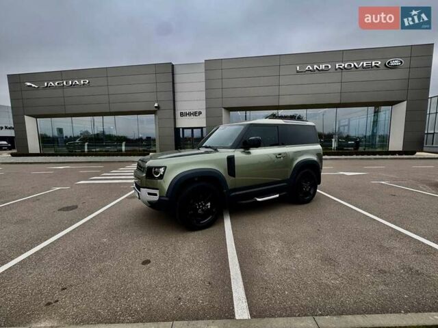 Зеленый Ленд Ровер Дефендер, объемом двигателя 3 л и пробегом 6 тыс. км за 79999 $, фото 1 на Automoto.ua