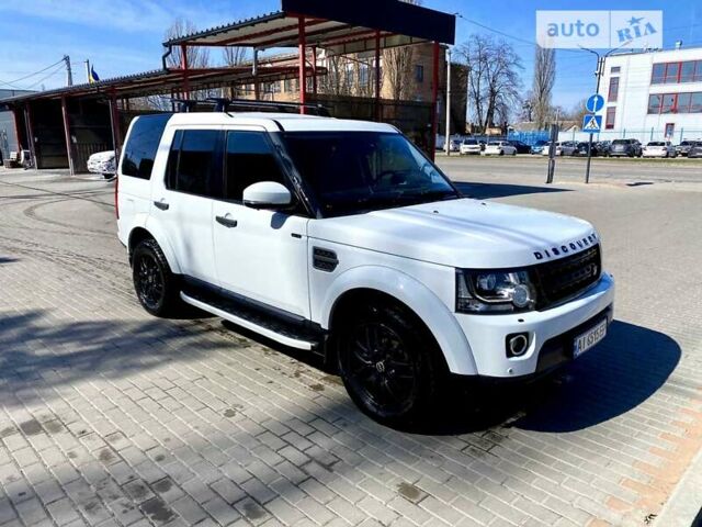 Белый Ленд Ровер Дискавери, объемом двигателя 2.99 л и пробегом 184 тыс. км за 16499 $, фото 1 на Automoto.ua