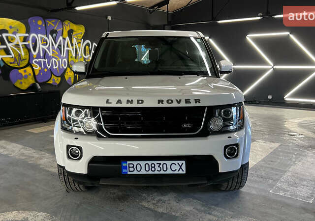 Білий Ленд Ровер Діскавері, об'ємом двигуна 3 л та пробігом 173 тис. км за 22950 $, фото 1 на Automoto.ua
