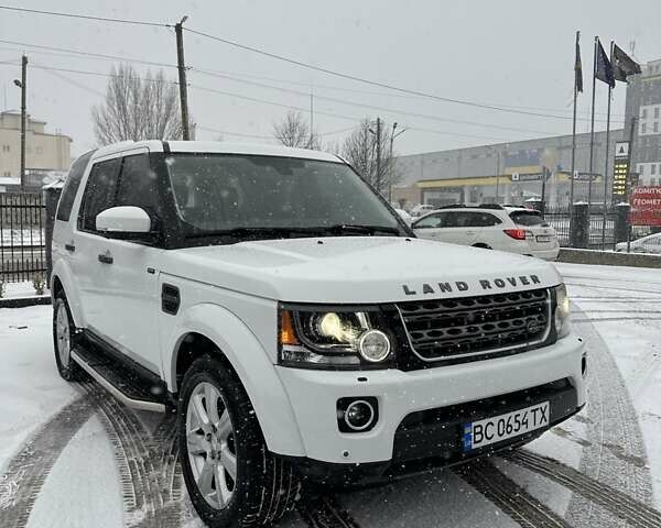 Белый Ленд Ровер Дискавери, объемом двигателя 3 л и пробегом 180 тыс. км за 19999 $, фото 1 на Automoto.ua