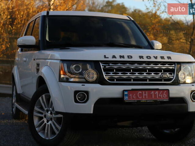 Белый Ленд Ровер Дискавери, объемом двигателя 3 л и пробегом 192 тыс. км за 18899 $, фото 1 на Automoto.ua
