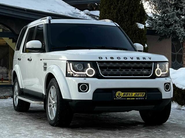 Білий Ленд Ровер Діскавері, об'ємом двигуна 3 л та пробігом 170 тис. км за 21900 $, фото 1 на Automoto.ua