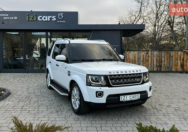 Белый Ленд Ровер Дискавери, объемом двигателя 2.99 л и пробегом 170 тыс. км за 24000 $, фото 1 на Automoto.ua